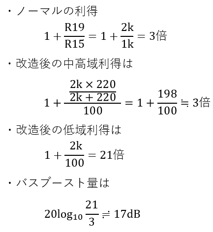 バスブースト