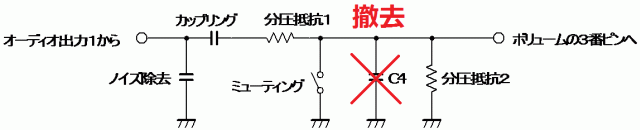 フィルタ撤去回路図