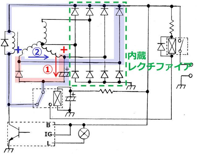 単相倍電圧自励回路の解説