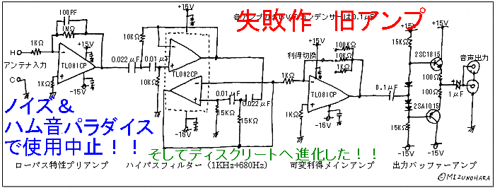 旧カスアンプ